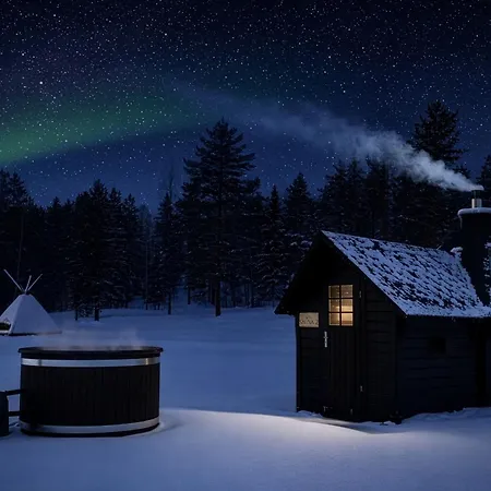Villa Sonka Grand With Private Sauna & Hot Tub Rovaniemi